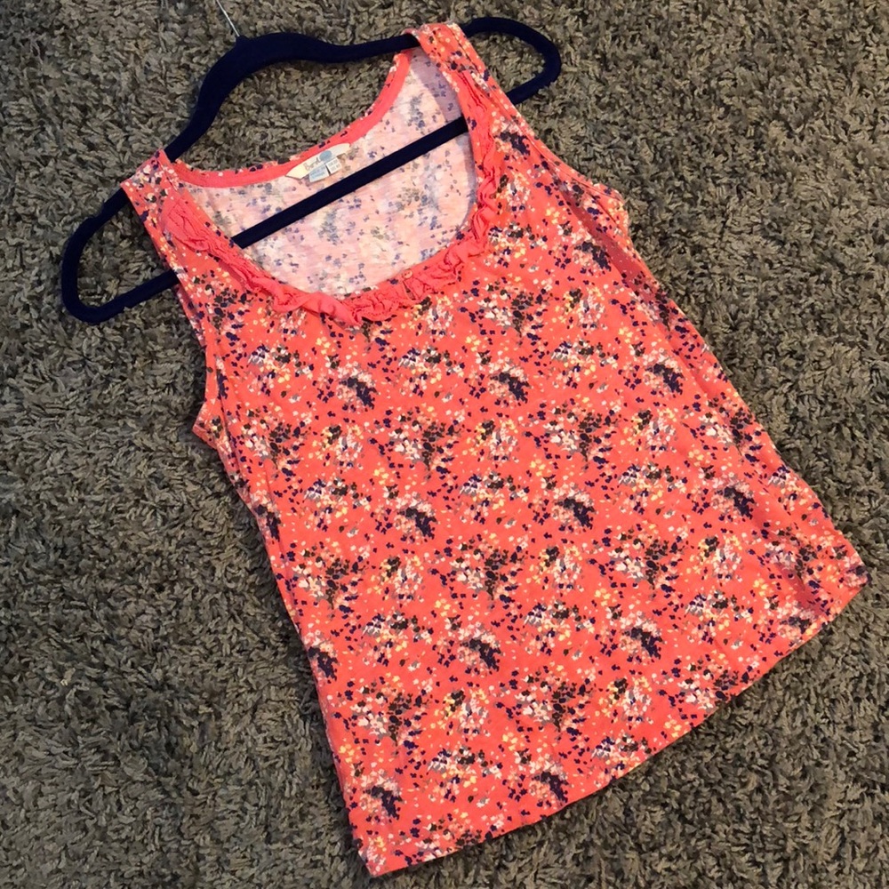 Sweet floral boden tank top sz4
